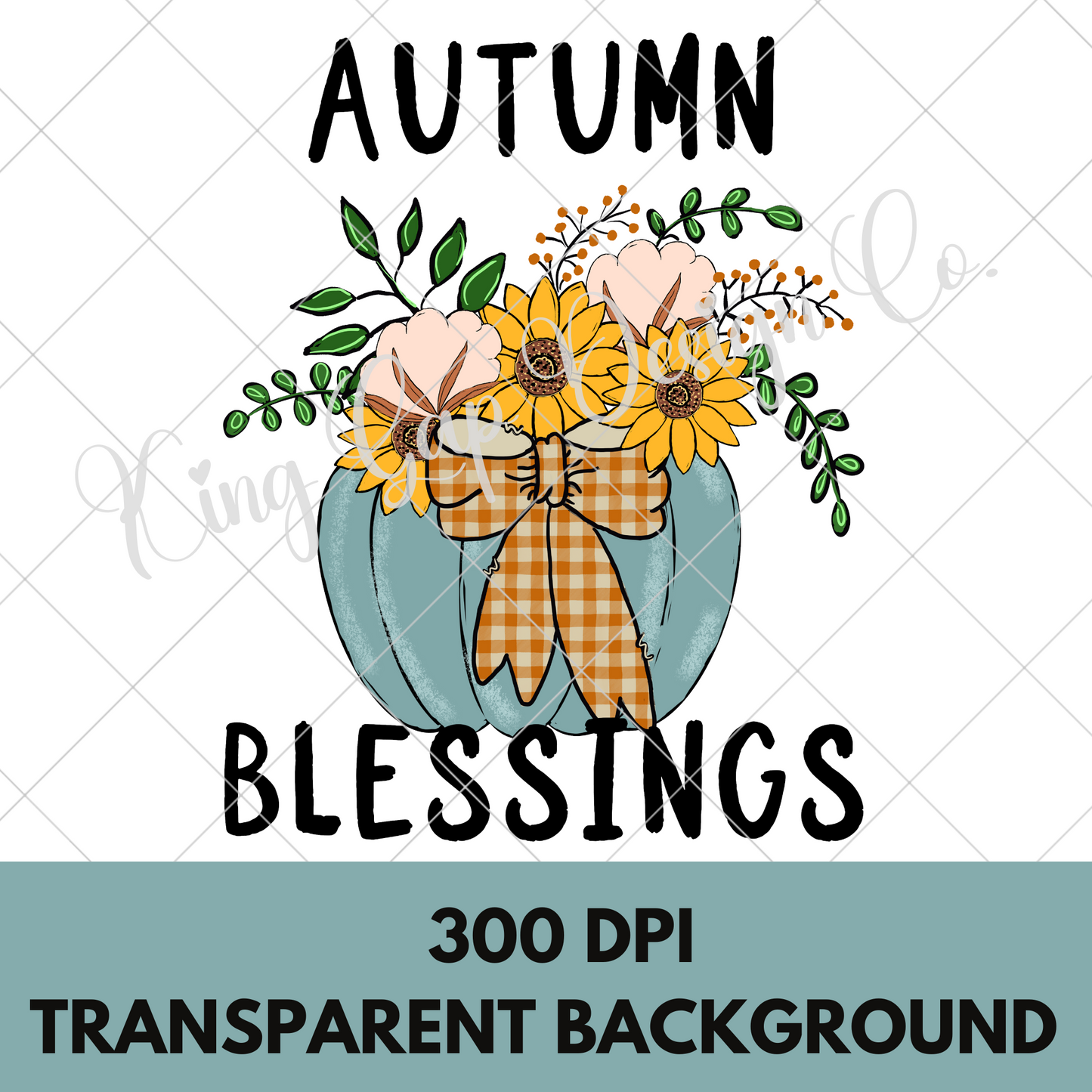 Autumn Blessings Shirt Design | Fall Sublimation For T-Shirts, Tumblers, Dish Towels | Fall Sticker | Fall Artwork | Fall PNG For DTF Prints