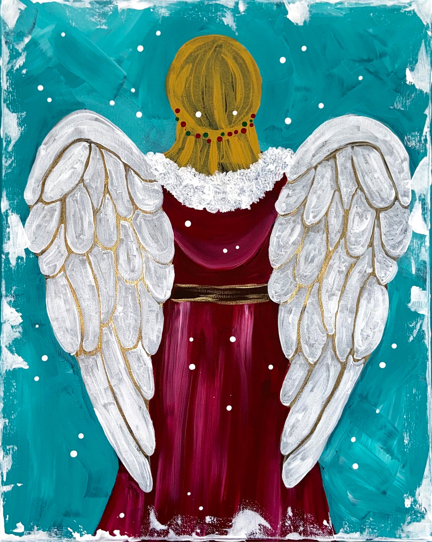 Christmas Angel Virtual Painting Tutorial