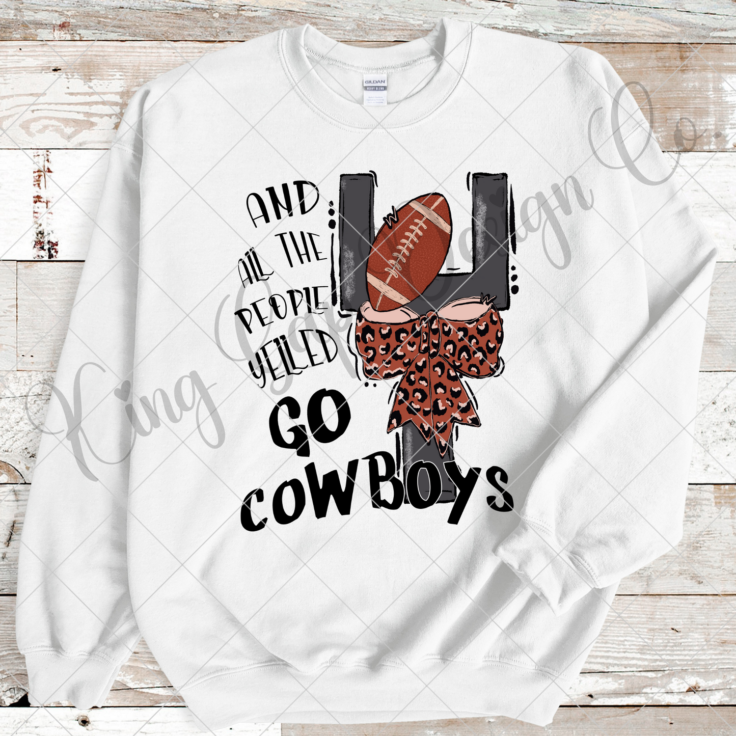 Cowboys Football Sublimation | Cowboys High School Football PNG | Go Cowboys | Cowboys Game Day Gear | Cowboys Sticker PNG | Cowboys Tumbler