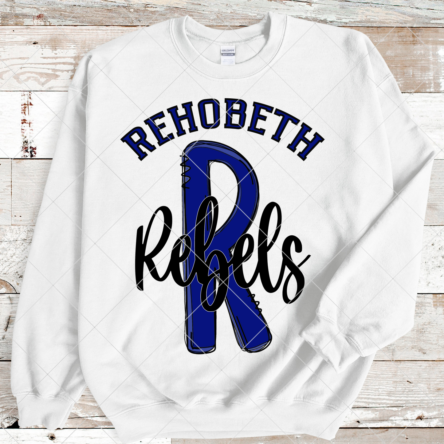 Rehobeth Rebels Sublimation PNG For Making Shirts, Tumblers, Mugs | Rehobeth High School PNG | Make Stickers | High Resolution Image