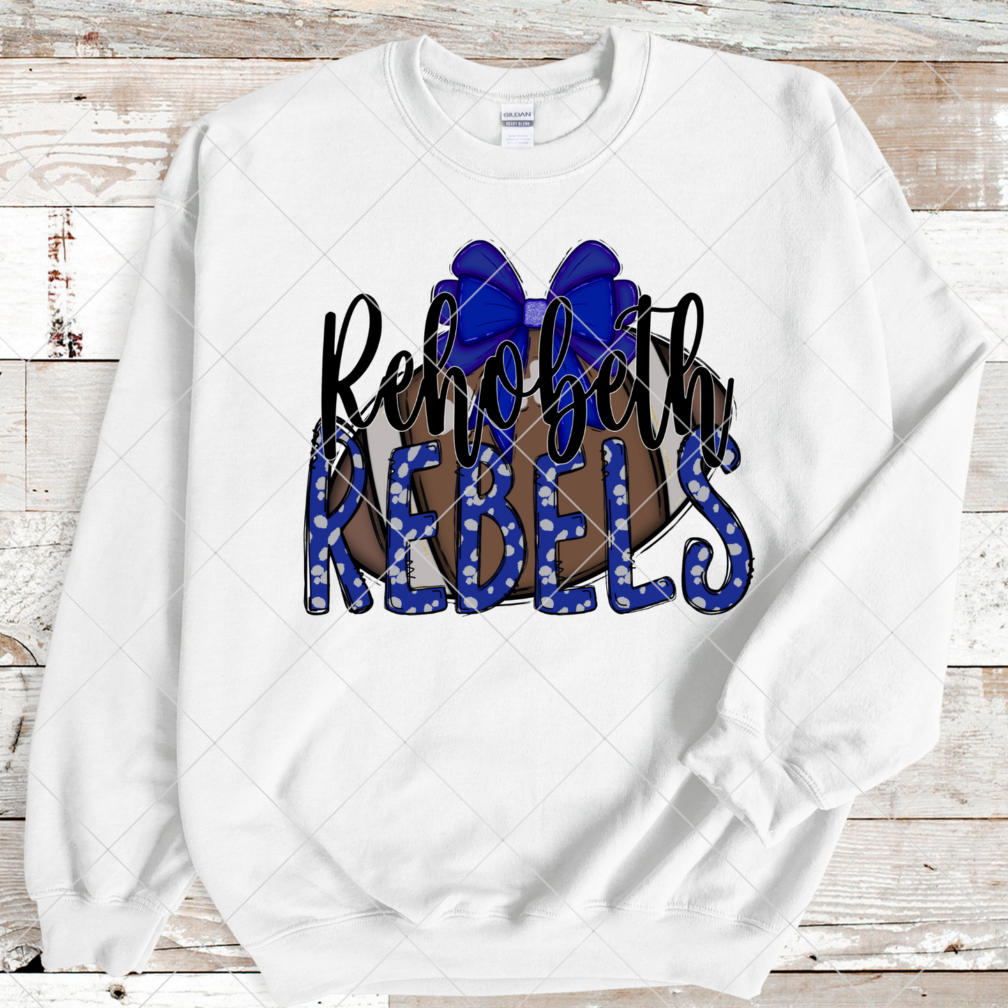 Rehobeth Rebels Sublimation PNG For Making Shirts, Tumblers, Mugs | Rehobeth High School Football PNG | Make Stickers |High Resolution Image