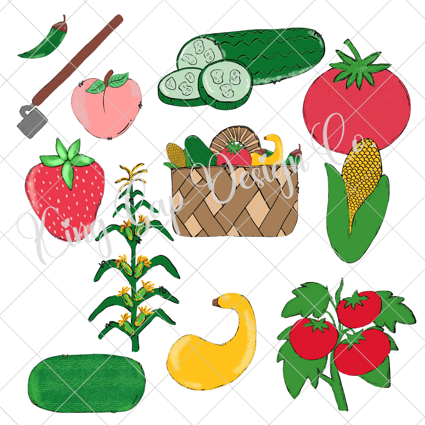 Commercially Licensed Summer Clip-Art Bundle For Designing Shirts Or Tumblers For Sublimation | Scrapbooking | 4th Of July | Backyard Grilling | Pool | Camping | Make Physical Products OR Digital Designs To Sell