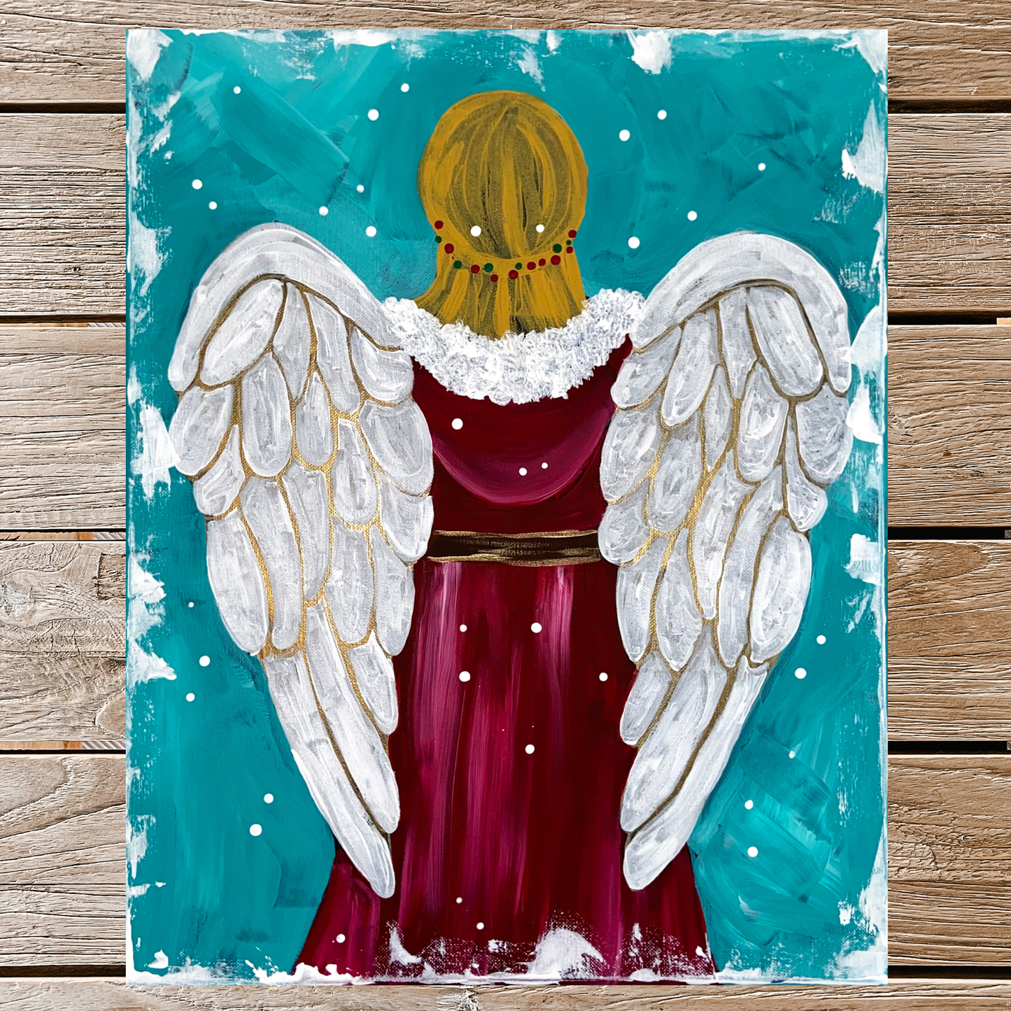 Christmas Angel Virtual Painting Tutorial