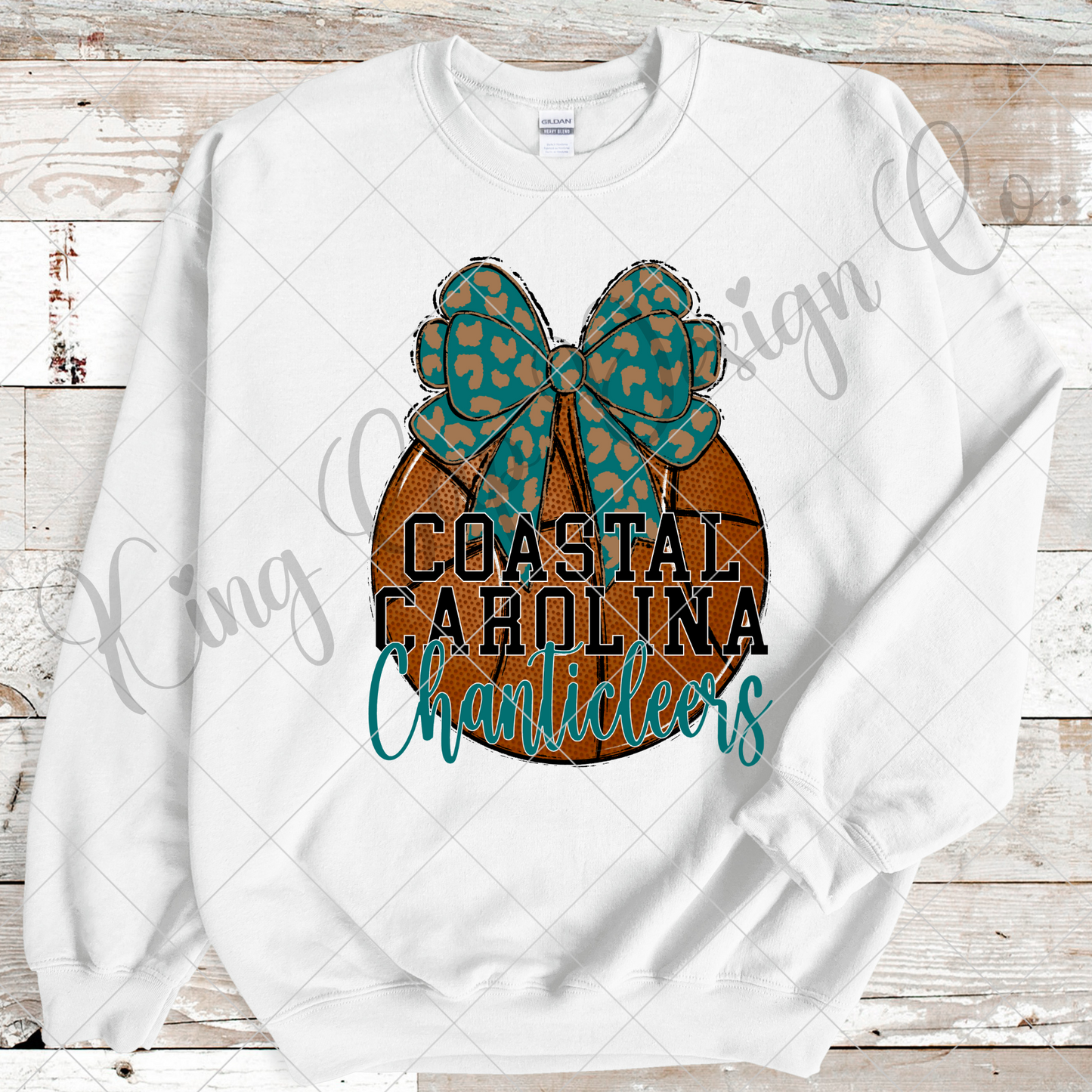 Coastal Carolina Chanticleers Basketball PNG Design For Coastal Carolina Fan | Make T-Shirts, Tumblers, Mugs, Stickers, DTF Transfers And More With This High Resolution, 300 DPI Image