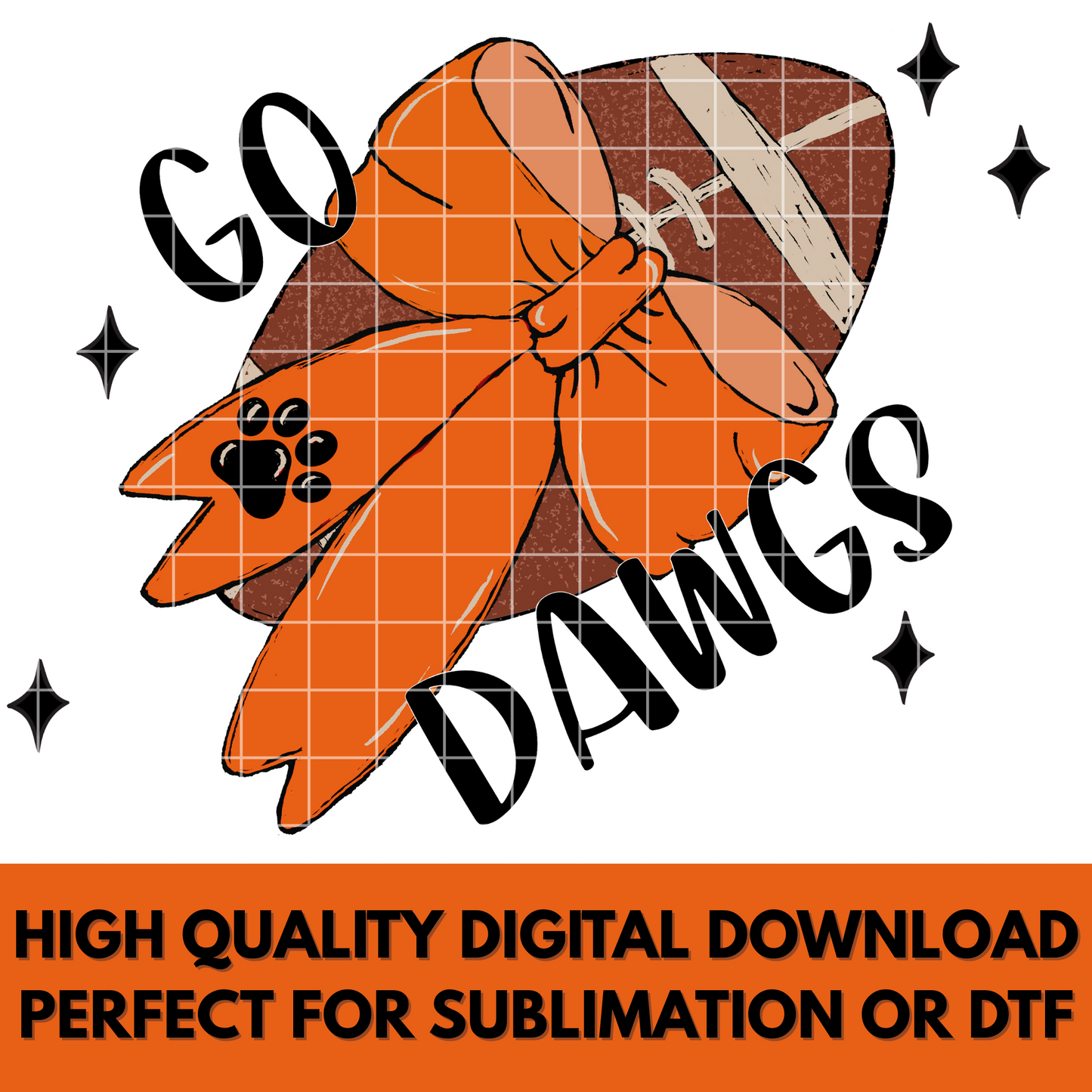 Go Dawgs Sublimation | Bulldog Football | Dawgs Game Day Shirt | Dawgs Tumbler Design| Dawgs Football Sticker For Bulldogs Fan| Football PNG
