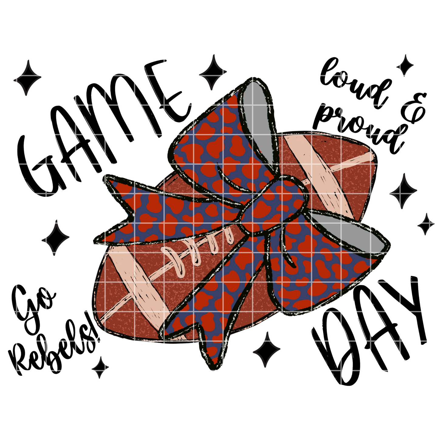 Rebels Football Sublimation PNG For Shirts, Mugs, Tumblers, Dishtowels | Rebels Game Day Shirt For Rebels Fan |Rebels DTF|Rebels Sticker PNG