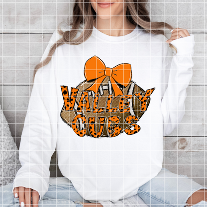 Alexandria Valley Cubs  Football Sublimation PNG | Make T-Shirts For Valley Cubs Fans | 300 DPI, Transparent Background