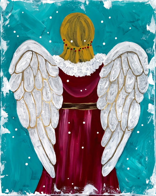 Christmas Angel Virtual Painting Tutorial