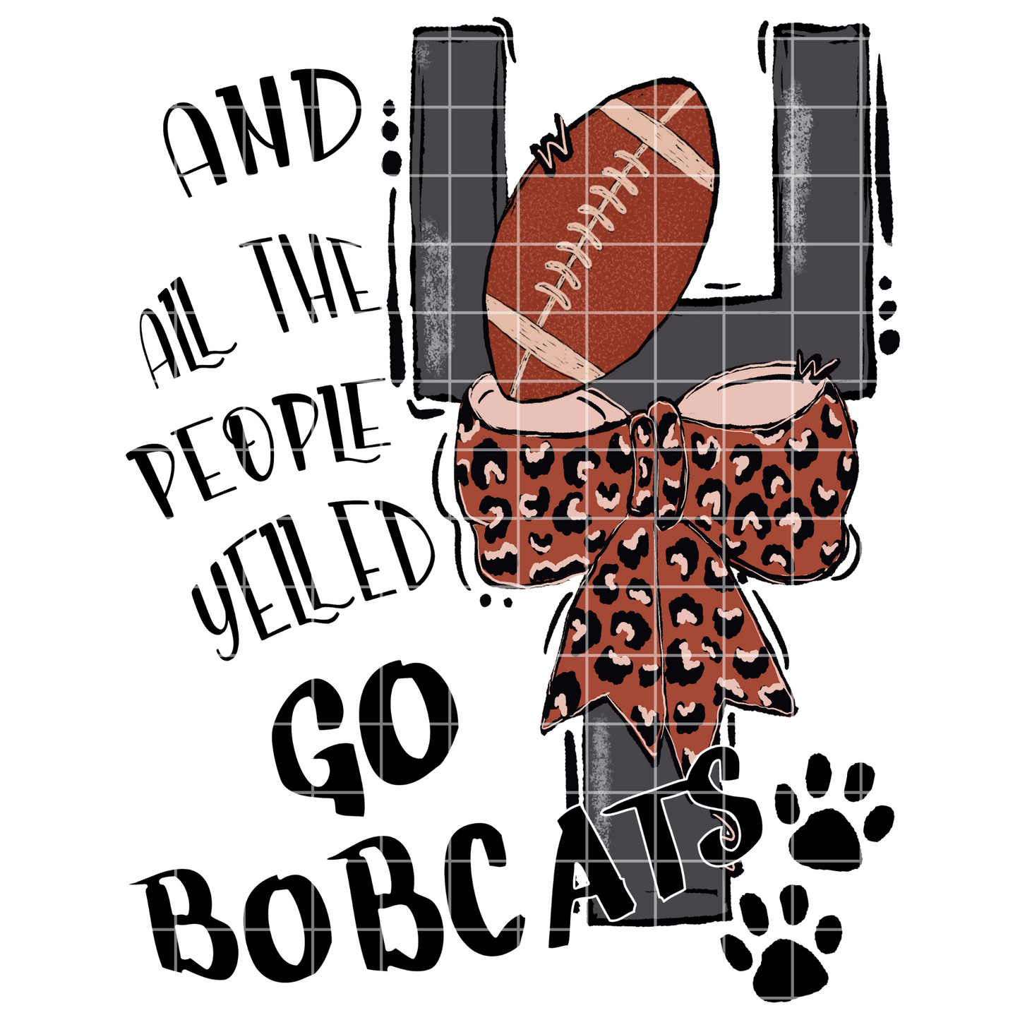 Bobcats Sublimation | Bobcats Football | Go Bobcats | Bobcats T-Shirt Design | Bobcats Tumbler Design | Bobcats Sticker PNG | Bobcats Mascot