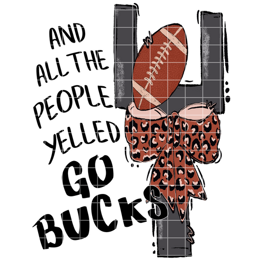 Bucks Football Sublimation PNG For T-Shirt, Tumbler, Mug, Dishtowel | Bucks Football Game Day Shirt Design| Bucks Sticker Design | Bucks PNG