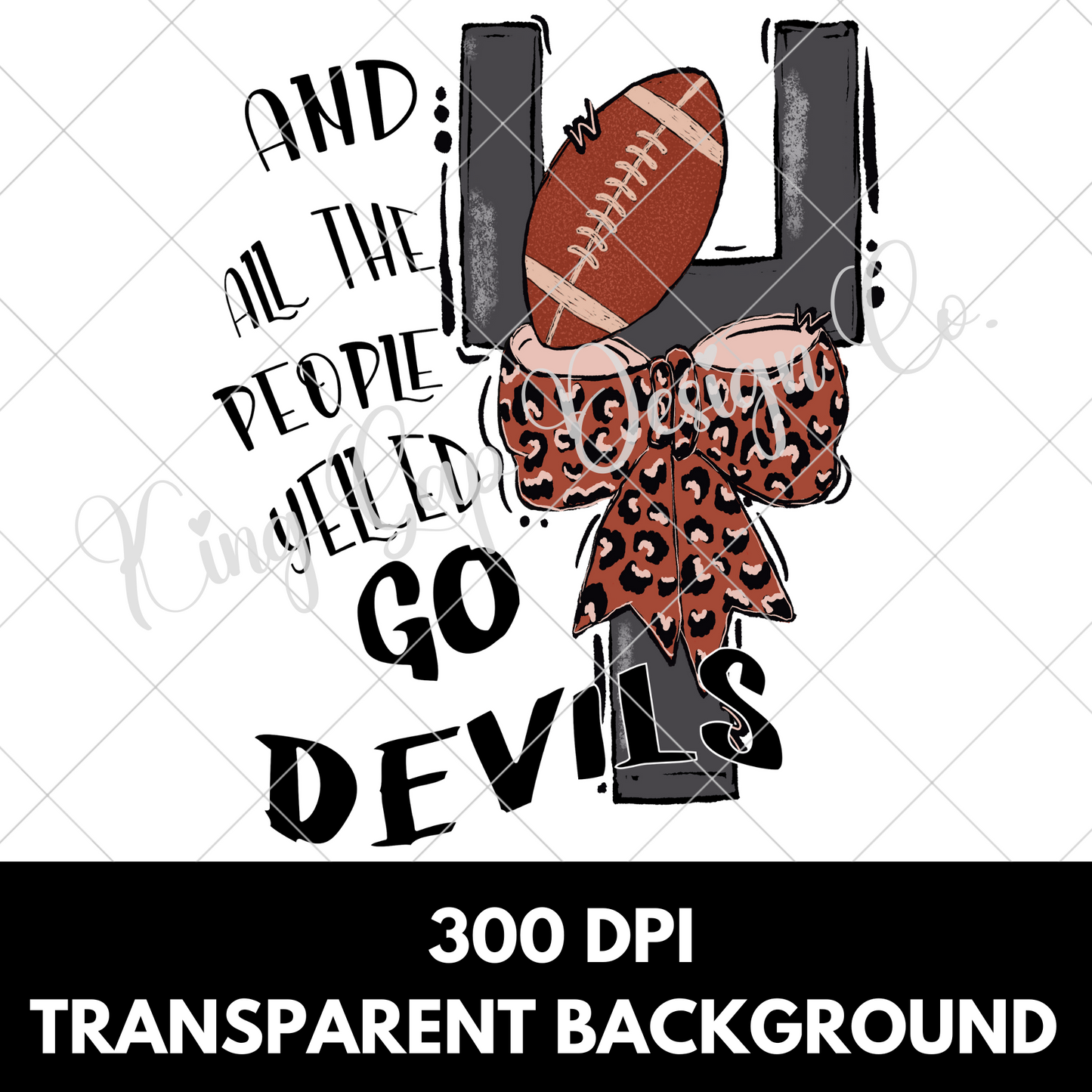 Devils Football Sublimation For T-Shirts And Tumblers| Go Devils|Devils Football Game Day Shirt| Devils High School Football PNG| Devils DTF