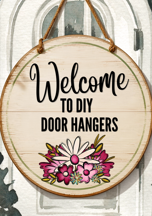 DIY Door Hangers Painting Course: For Painting Door Hangers You'll Be Proud Of