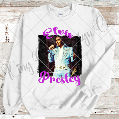 Elvis Presley PNG |High Resolution, 300 DPI, Transparent Background Image For Making T-Shirts, Tumblers, Mugs And More | Sublimation And DTF Transfers | Gift For Elvis Fan