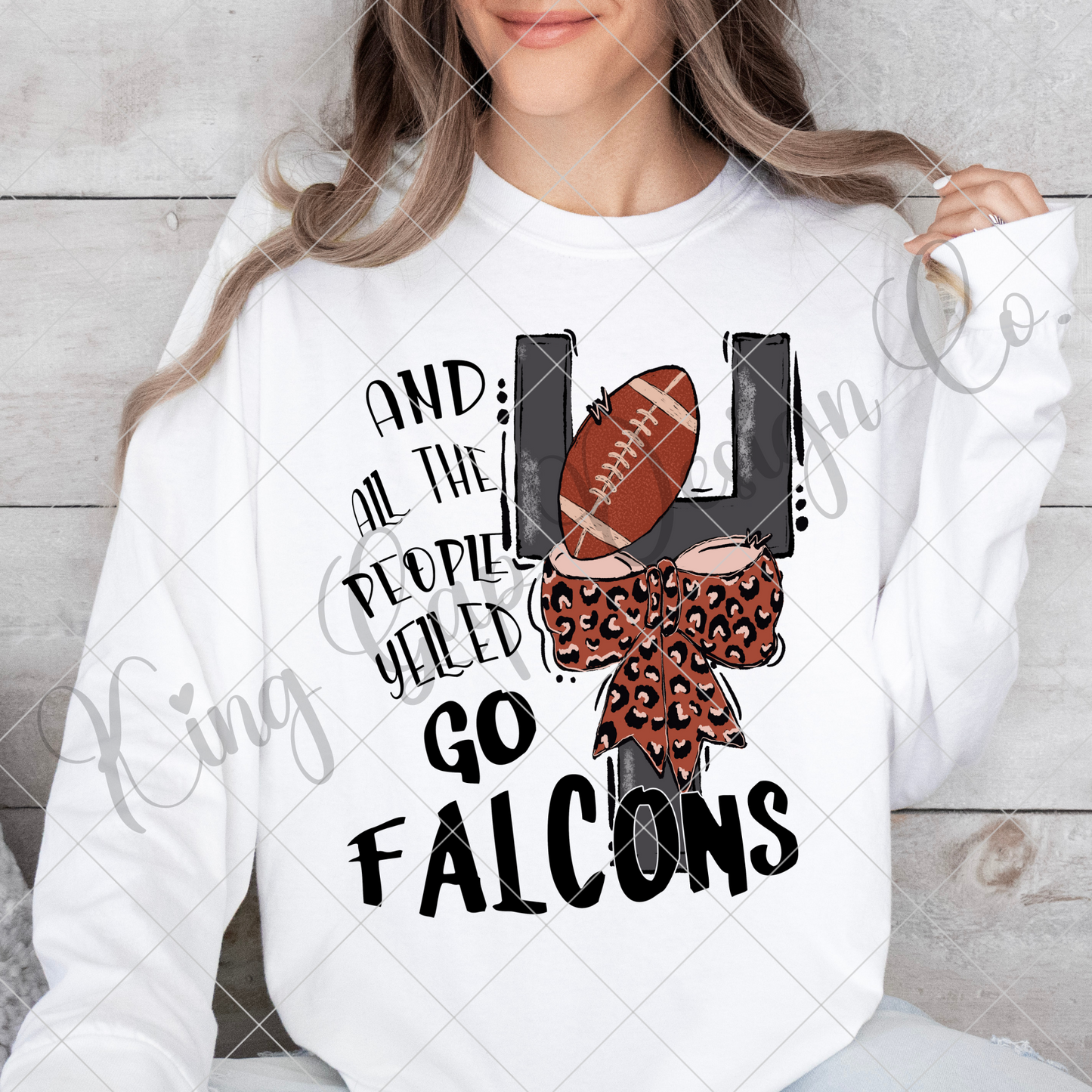 Falcons Football Sublimation| Falcons High School Football T-Shirt PNG| Falcons Tumbler |Falcons Sticker Design|Go Falcons |Falcons Game Day