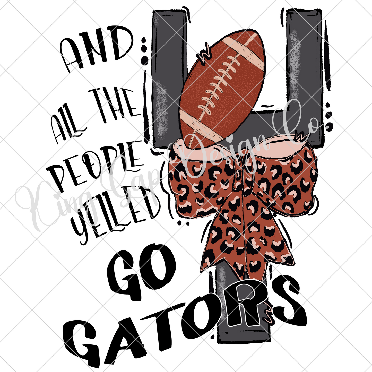 Gators Football Sublimation | Gators High School Football Game Day Shirt Design For Shirt Makers | Go Gators