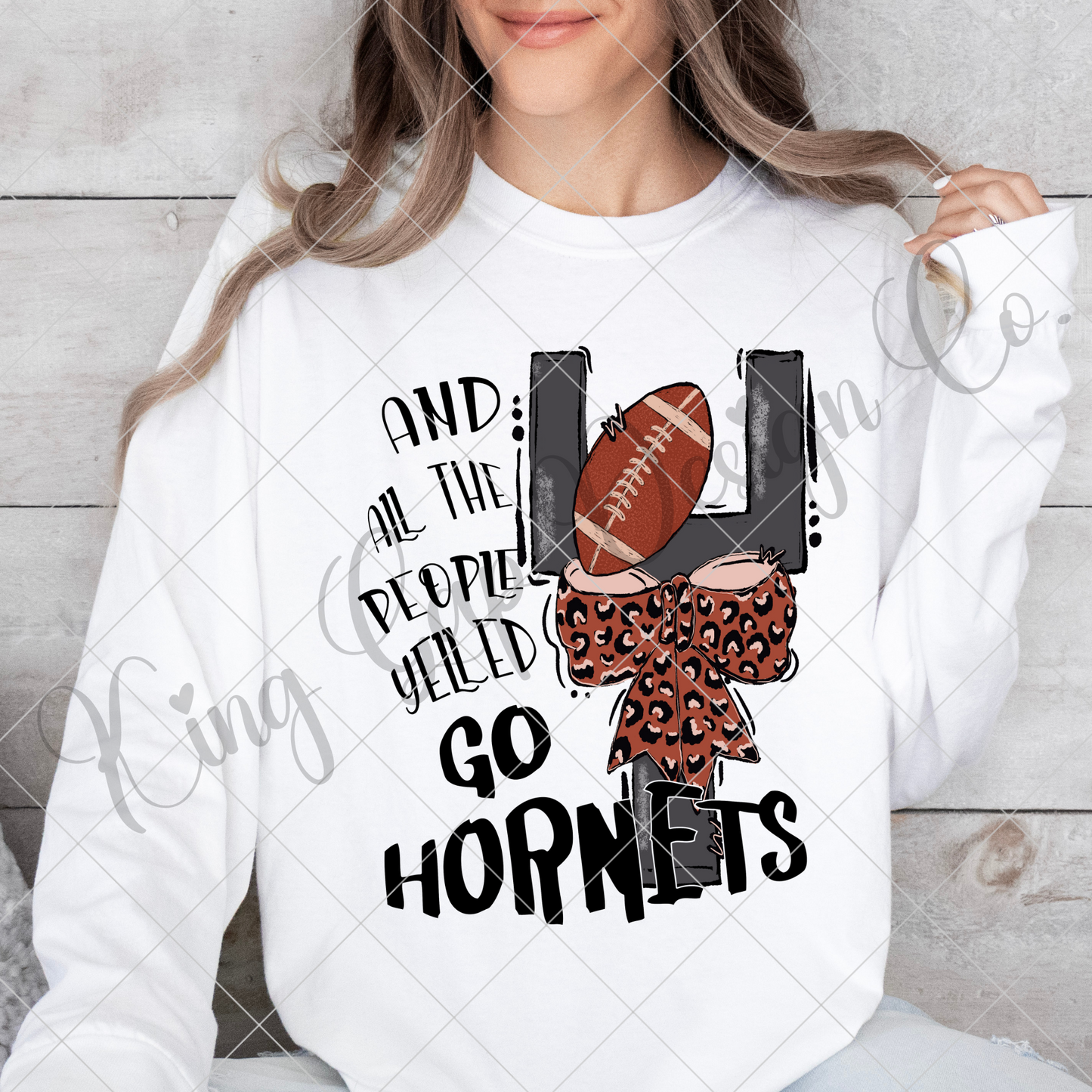 Hornets Football Sublimation | Hornets High School Football Team | Go Hornets | Shirt Design For Hornets Fan | Hornets PNG| Hornets Sticker