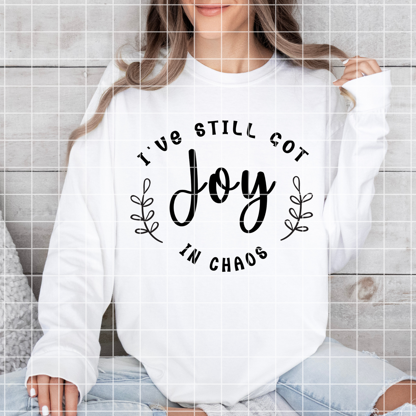 Joy In Chaos Sublimation PNG |Great For Making T-Shirts, Tumblers, Mugs, And More | High Resolution, Will Not Blur Or Pixelate When Enlarged