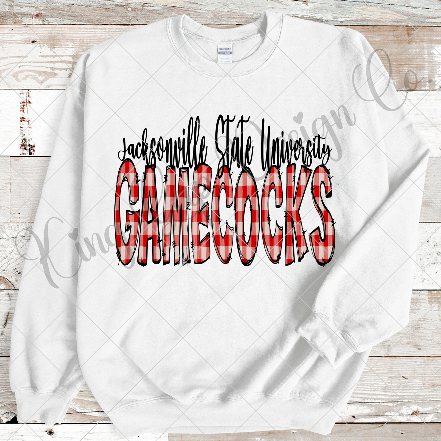 Jacksonville State University Gamecocks Sublimation PNG For Making Shirts, Tumblers, Mugs, Stickers, Or DTF Transfers |300 DPI,TransparentBG