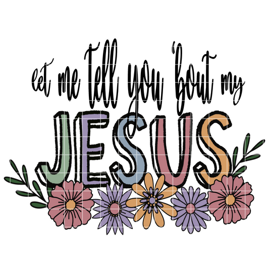 My Jesus Sublimation PNG For Making Shirts, Tumblers, Mugs | 300 DPI, Transparent Background