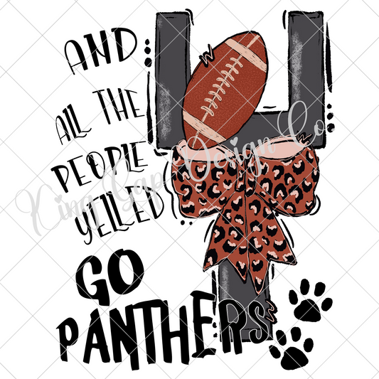 Go Panthers Sublimation | Panthers Football | Panthers Game Day Shirt Design | Panthers Fan T-Shirt | Panthers Sticker | Panthers Tumbler