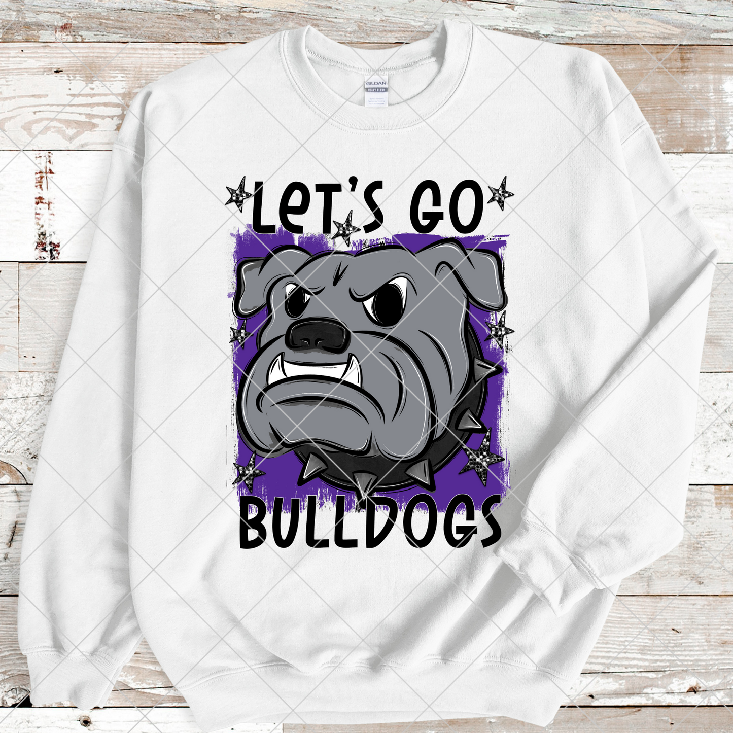 Bulldogs Sublimation PNG For Making T-Shirts, Sweatshirts, Tumblers, Mugs And More | Purple School Colors| Also Suitable For DTF | High Resolution Image | Bulldog Pride | Bulldog Spirit