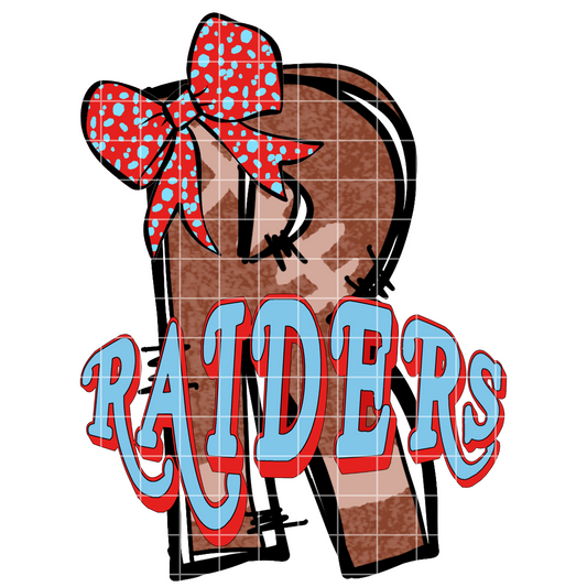Pleasant Valley Raiders Sublimation PNG For Making T-Shirts | Pleasant Valley High School Football T-Shirt Design | High Resolution Image