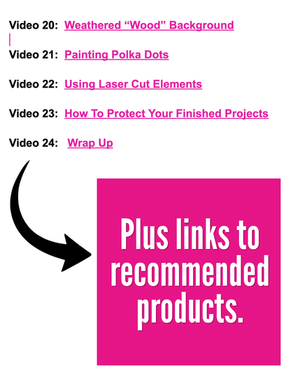 DIY Door Hangers Painting Course: For Painting Door Hangers You'll Be Proud Of