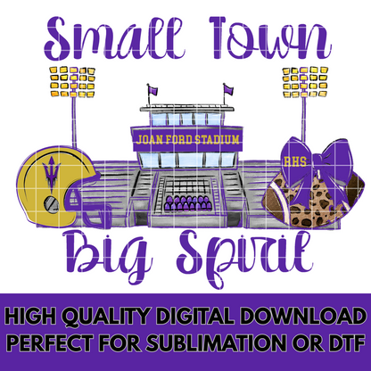 Ragland Purple Devils Football Sublimation | Purple And Old Gold School Colors | PNG For T-Shirts, Tumblers, Cups, Stickers| 300 DPI, Transparent Background