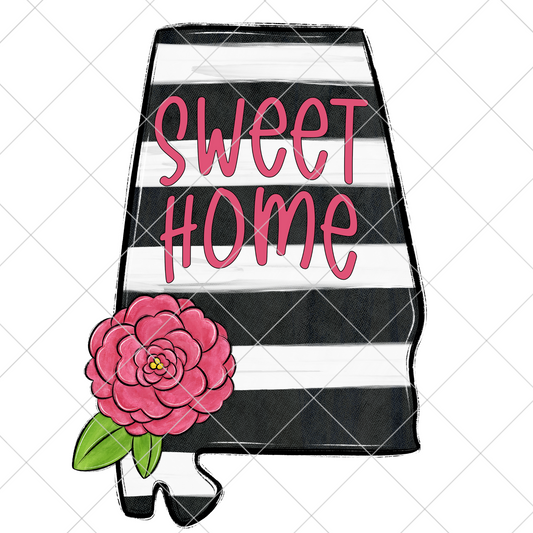 Sweet Home Alabama T-Shirt PNG For Sublimation To Make Shirts, Tumblers, Mugs And More | Also Suitable For Sublimation | High Resolution PNG (Copy)