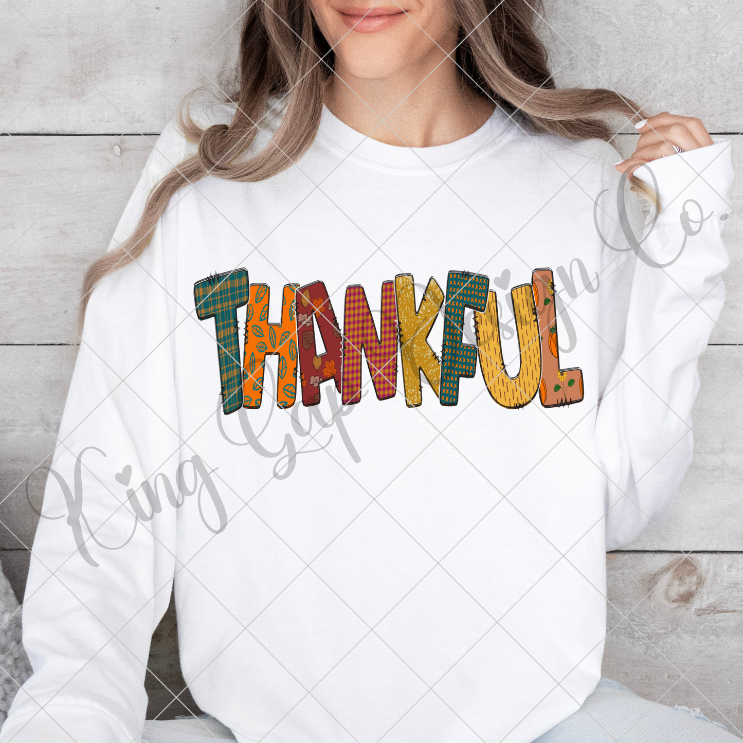 Thankful Doodle Letters PNG For Thanksgiving | Make T-Shirts, Tumblers, Mugs, DTF Prints | Cute Cow With Haystack, Pumpkins, Cornstalks | Perfect For Fall | High Resolution, 300 DPI, Transparent Background