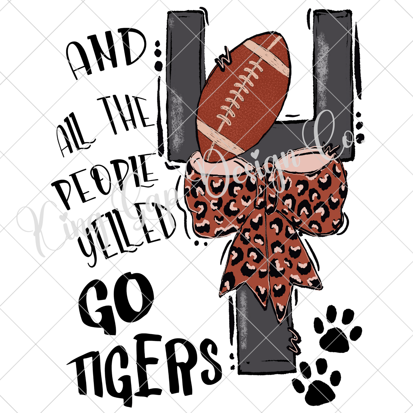 Tigers Sublimation | Tigers Football Fan | Tigers Game Day Shirt PNG | Go Tigers PNG | Tigers Sticker | Tigers Tumbler | Tigers DTF Design