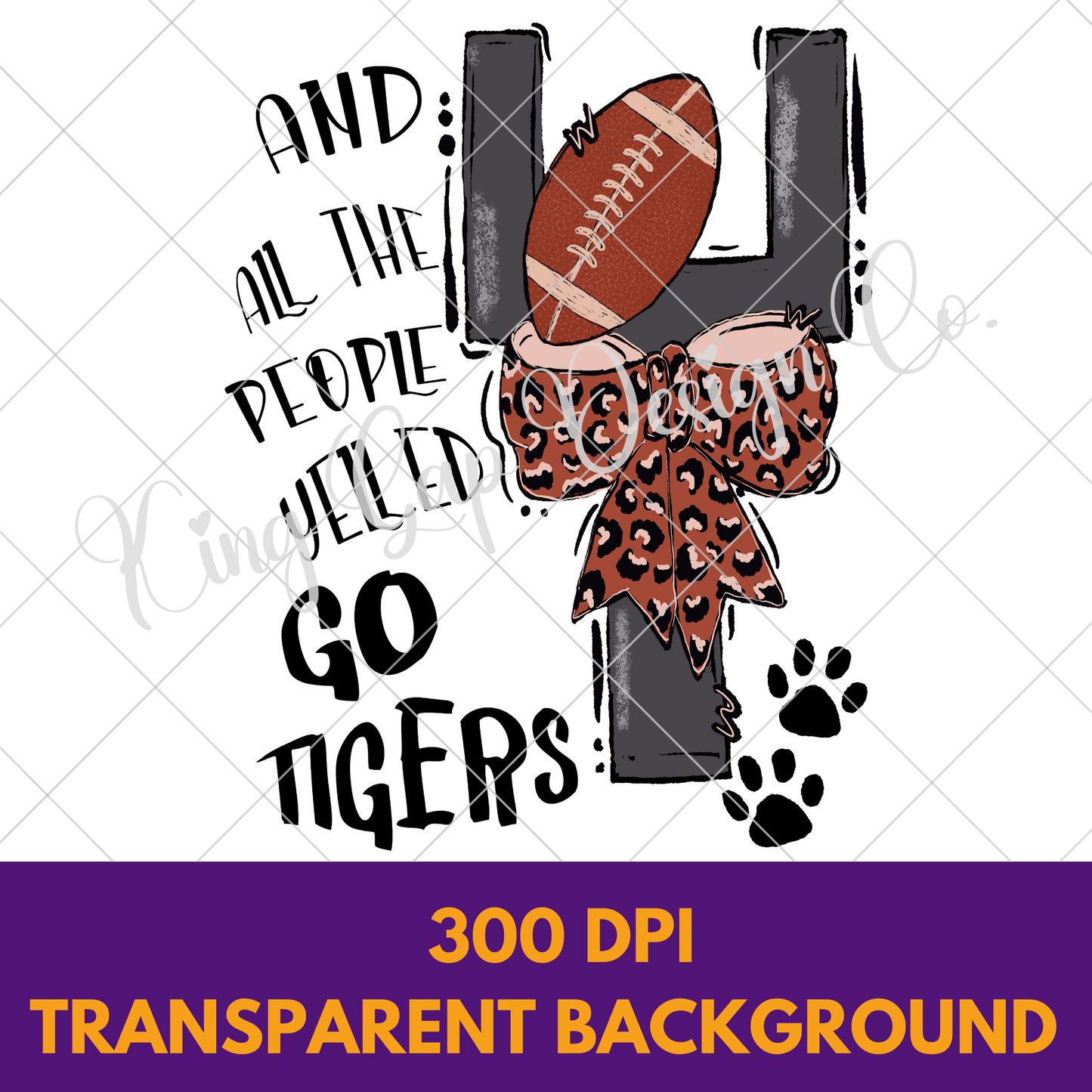 Tigers Sublimation | Tigers Football Fan | Tigers Game Day Shirt PNG | Go Tigers PNG | Tigers Sticker | Tigers Tumbler | Tigers DTF Design