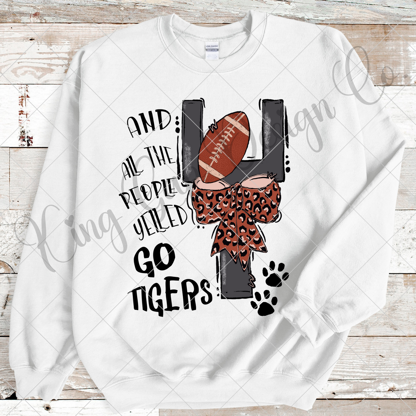 Tigers Sublimation | Tigers Football Fan | Tigers Game Day Shirt PNG | Go Tigers PNG | Tigers Sticker | Tigers Tumbler | Tigers DTF Design