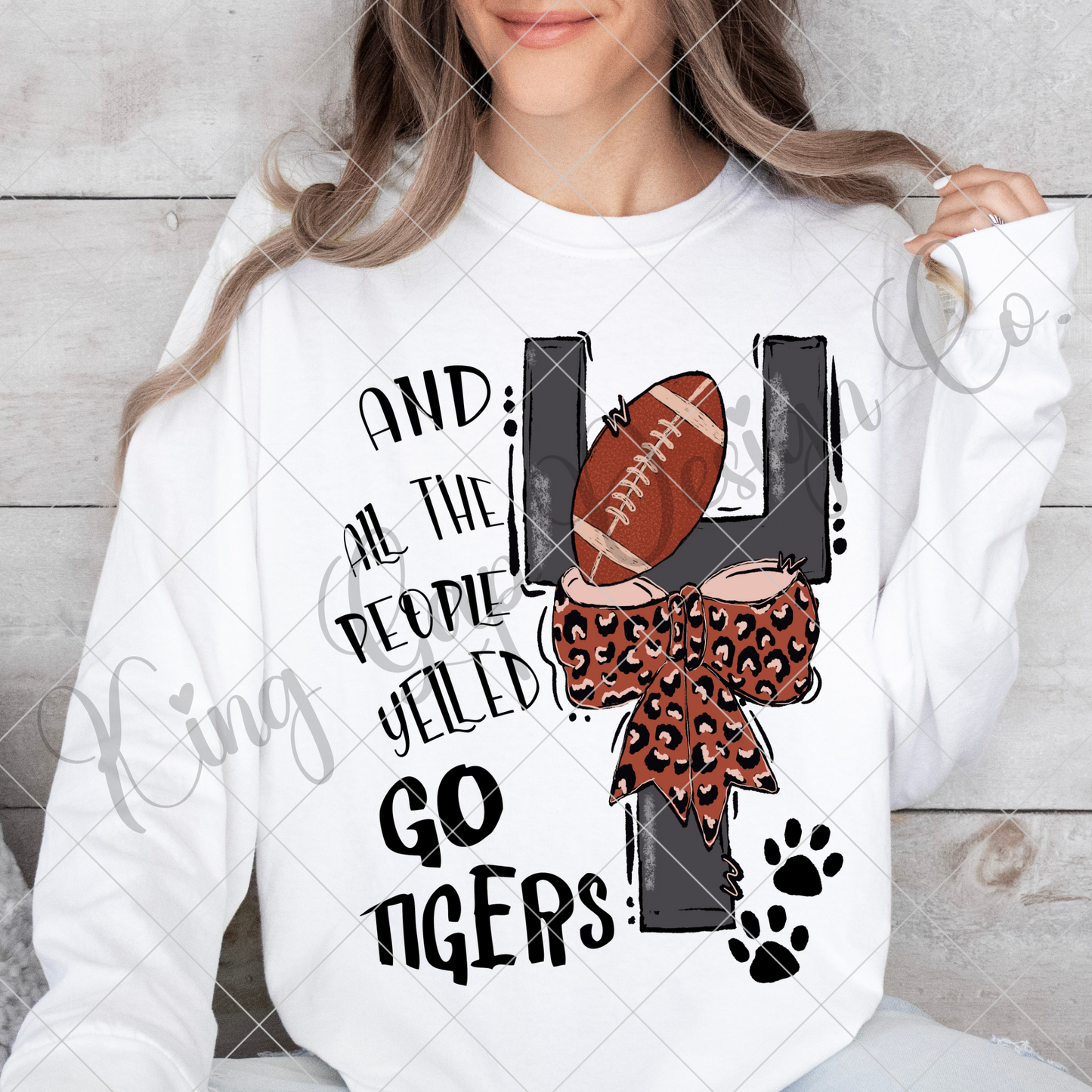 Tigers Sublimation | Tigers Football Fan | Tigers Game Day Shirt PNG | Go Tigers PNG | Tigers Sticker | Tigers Tumbler | Tigers DTF Design