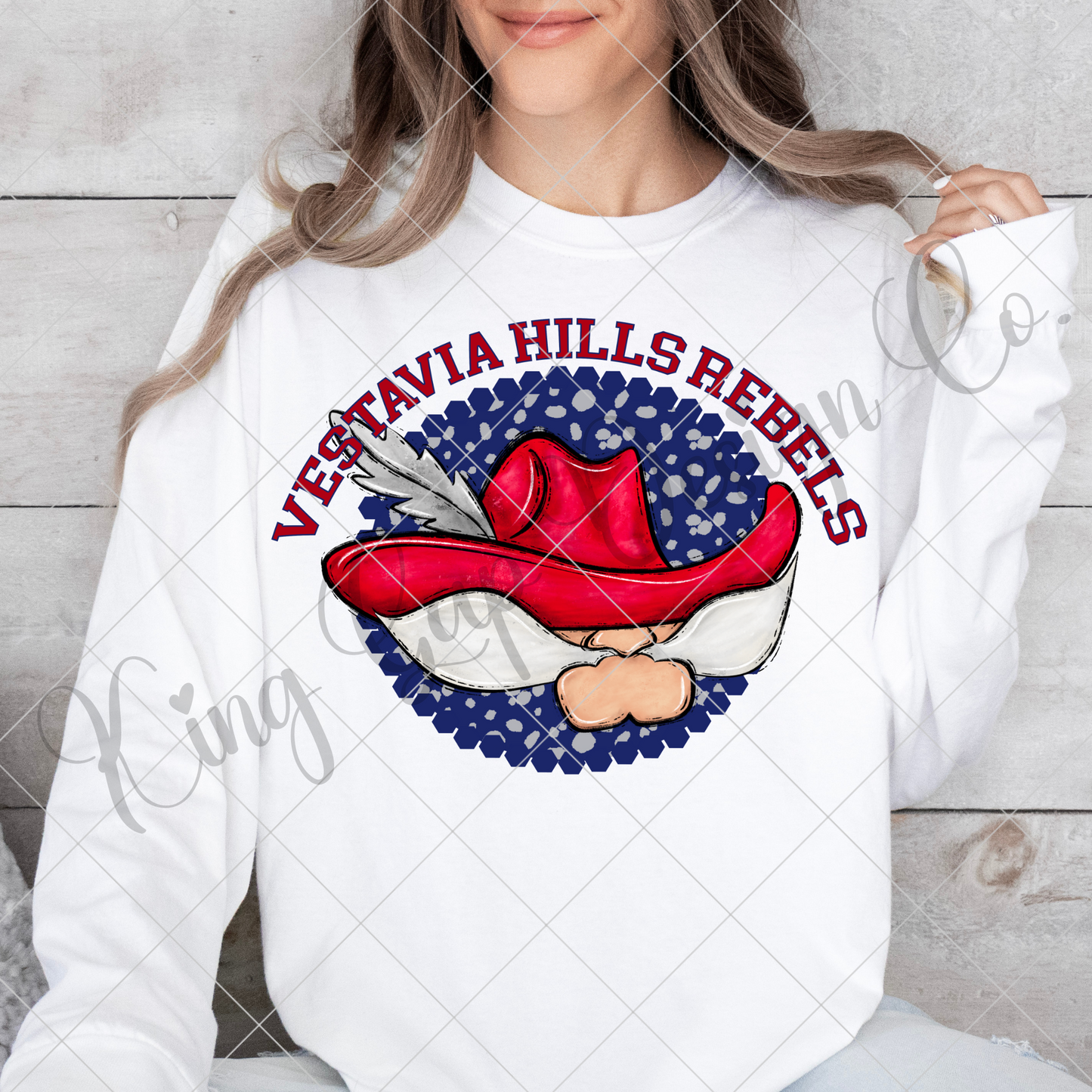 Vestavia Hills Rebels Sublimation PNG For Making T-Shirts, Tumblers, Mugs, Stickers, DTF Transfers | Shirt For Rebels Fan | High Resolution