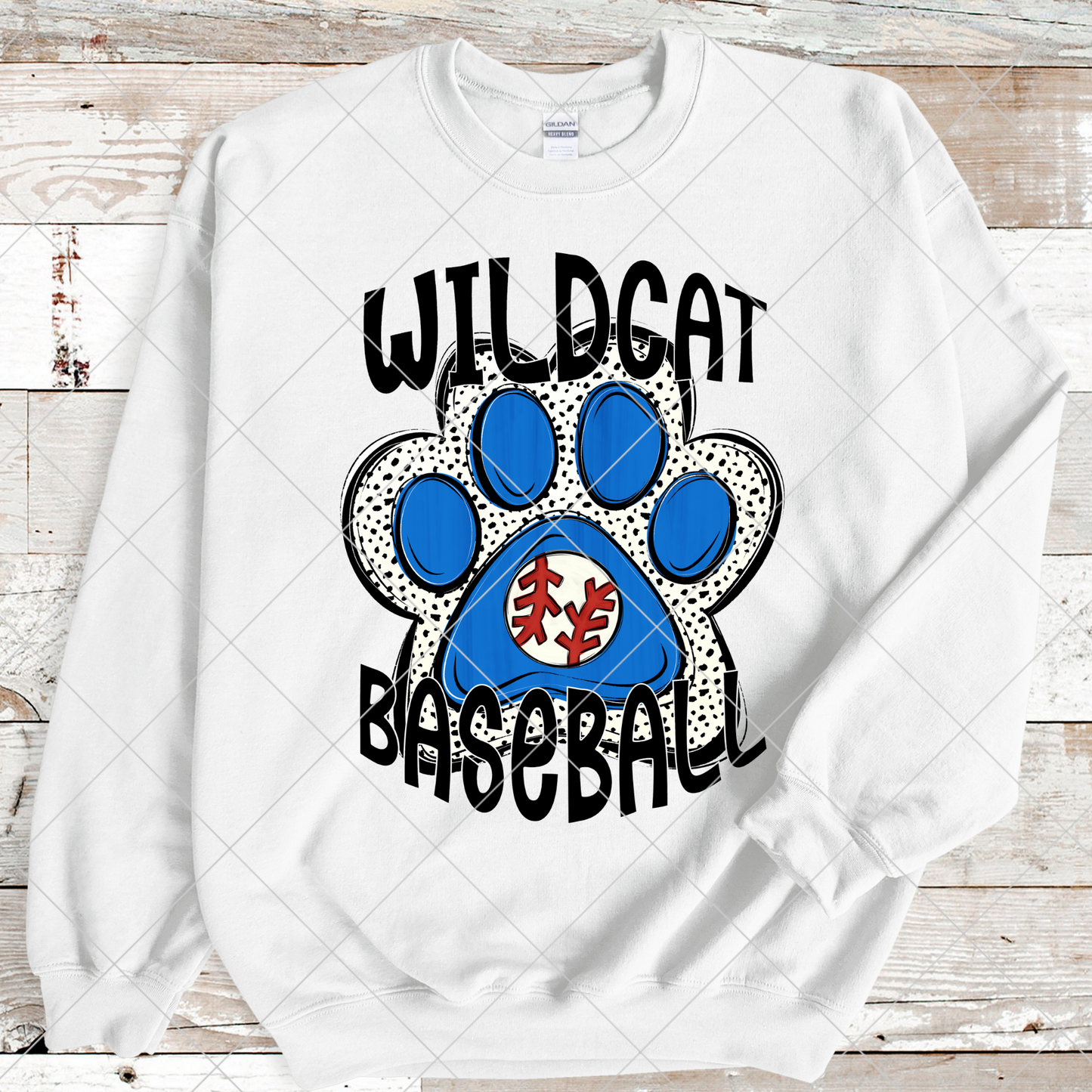 Wildcats Baseball Sublimation PNG For Making T-Shirts, Sweatshirts, Tumblers, Mugs And More | Also Suitable For DTF | High Resolution Image | Wildcat Pride | Wildcat Spirit