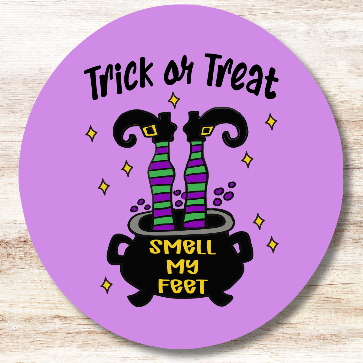 Witch Legs Fall Door Hanger Template | Halloween Painting Template For Door Hanger Or Canvas Painting | Acrylic Painting For Beginners | Template Video And Instructions Included | Fall Craft Project
