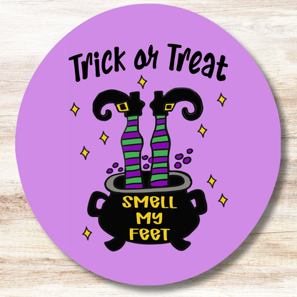 Witch Legs Fall Door Hanger Template | Halloween Painting Template For Door Hanger Or Canvas Painting | Acrylic Painting For Beginners | Template Video And Instructions Included | Fall Craft Project