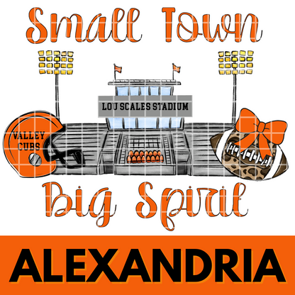 High School Football Game Day Shirt