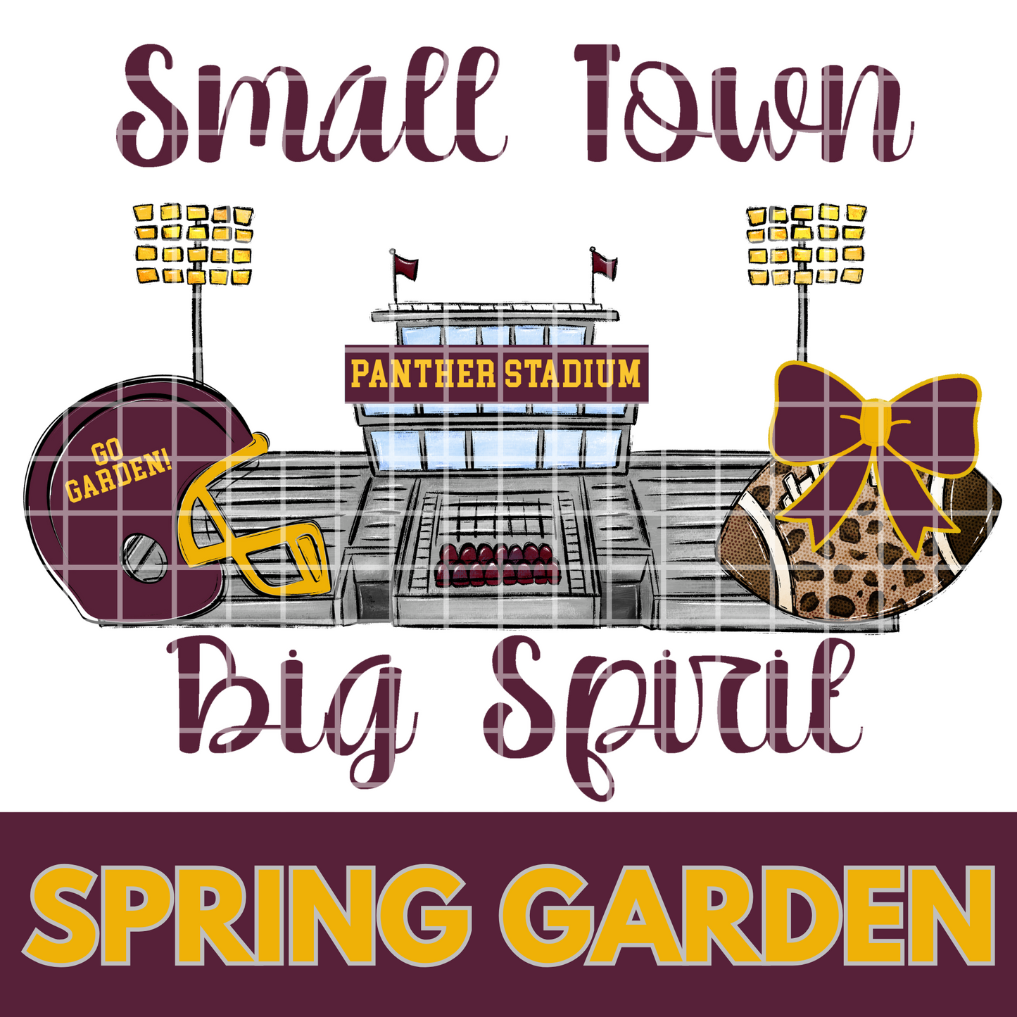 High School Football Game Day Shirt