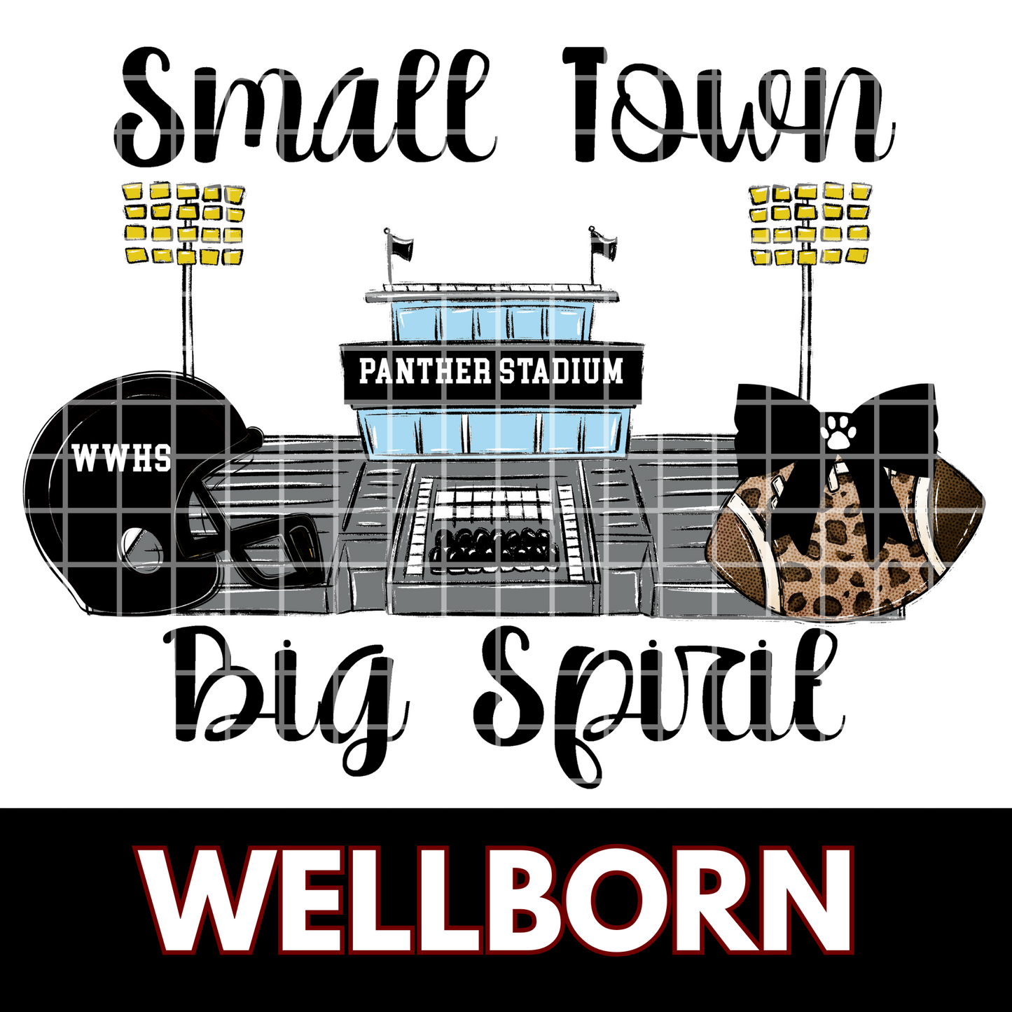 High School Football Game Day Shirt