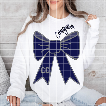 Clay Chalkville Cougars Sublimation PNG For T-Shirts, Mugs, Tumblers, Dishtowels | High Quality, 300 DPI Image With Transparent Background