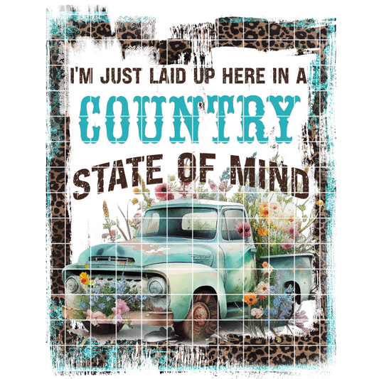 Country State Of Mind|Hank Junior Lyrics|Country Music PNG|sublimation| Instant Digital Download|T-shirt PNG File|T-Shirt Design|Vintage