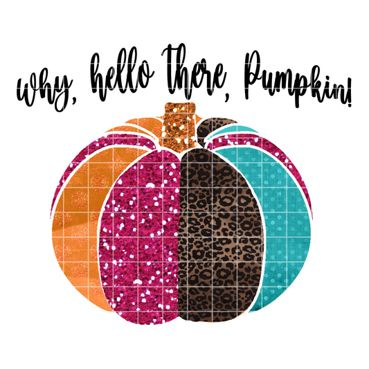 Colorful Fall Pumpkin Sublimation PNG For Making Shirts, Mugs, Tumblers | Also Suitable For DTF, Stickers, Scrapbooks And More | 300 DPI