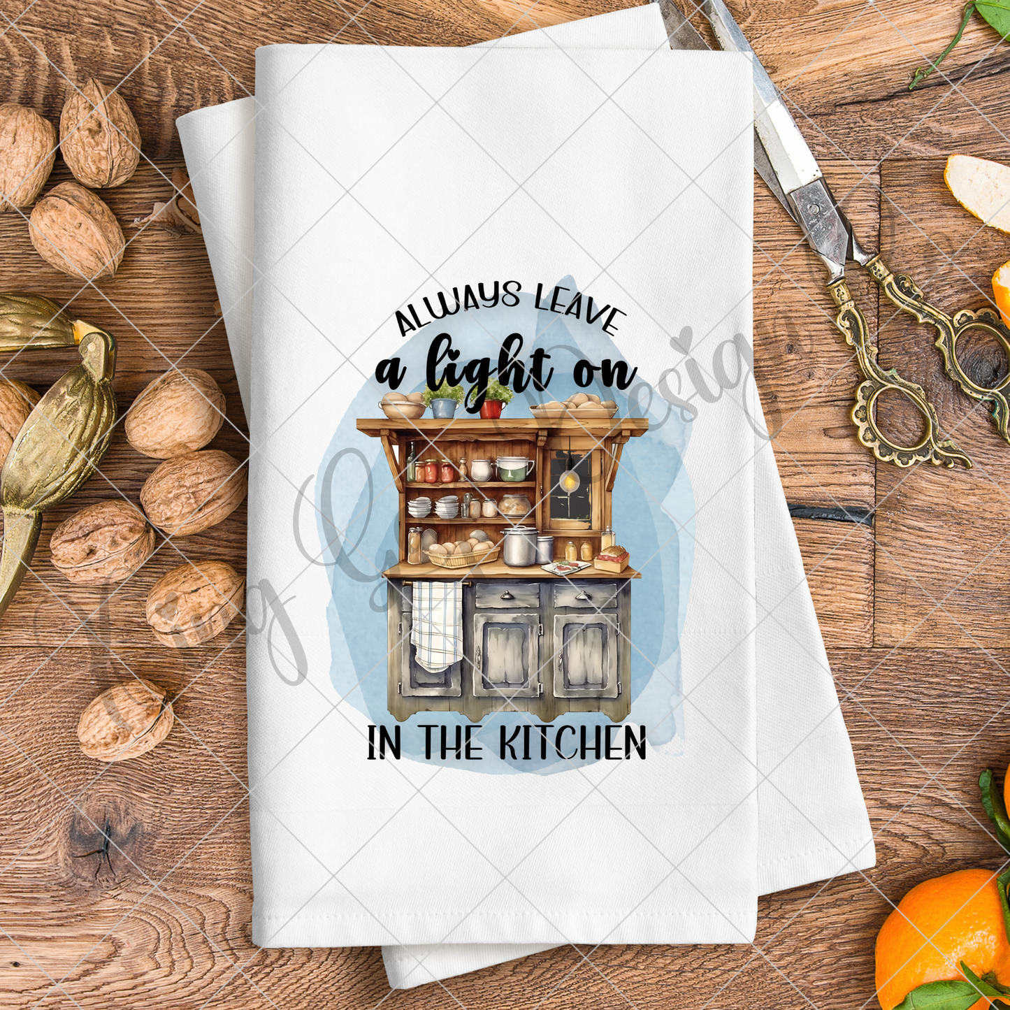 Always Leave A Light On In The Kitchen | T-Shirt PNG | Ashley McBryde | Mama's Kitchen | Sublimation | DTF Printing | Original Designer