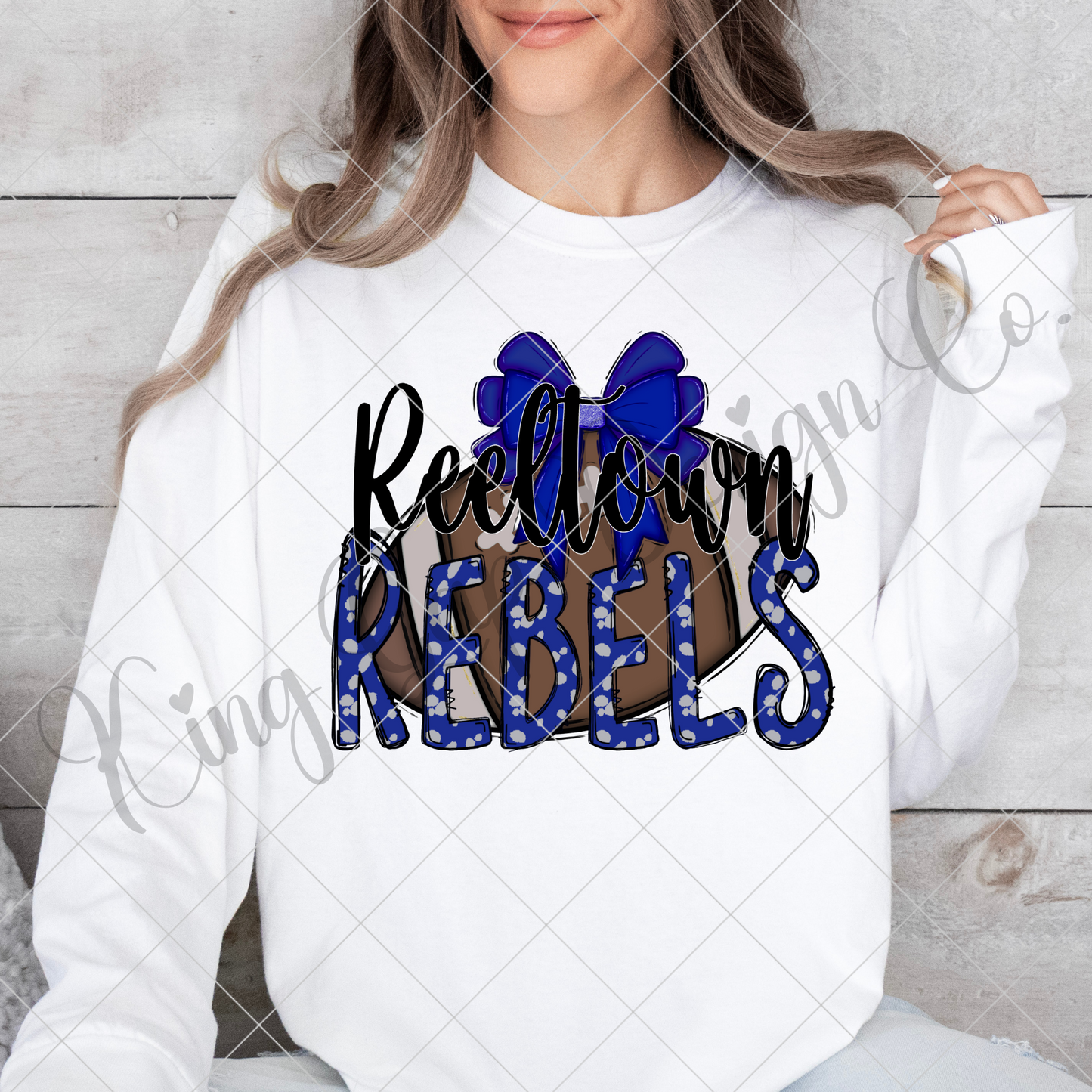 Reeltown Rebels Sublimation PNG For Making Shirts, Tumblers, Mugs | Reeltown High School Football PNG | Make Stickers |High Resolution Image