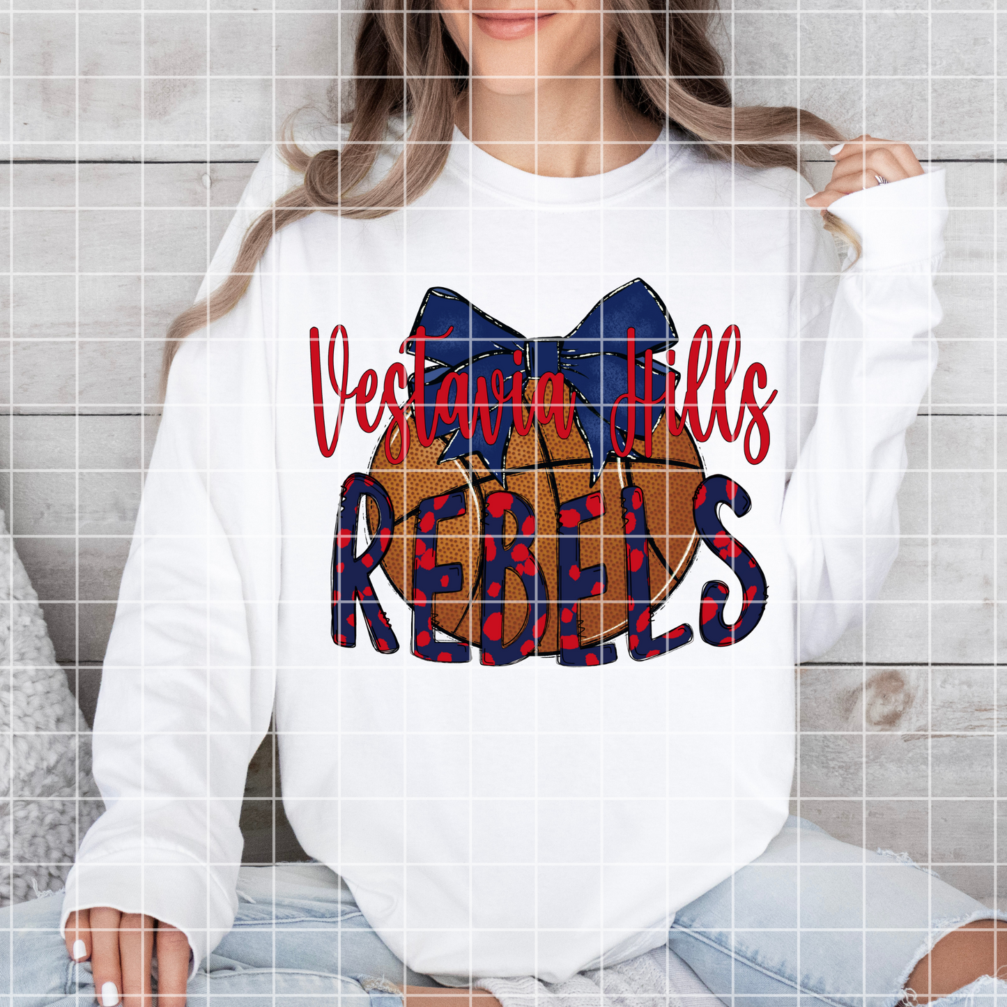 Vestavia Hills Basketball | Vestavia Hills Rebels Sublimation PNG For Making T-Shirts, Tumblers, Mugs, Stickers, DTF Transfers | Shirt For Rebels Fan | High Resolution